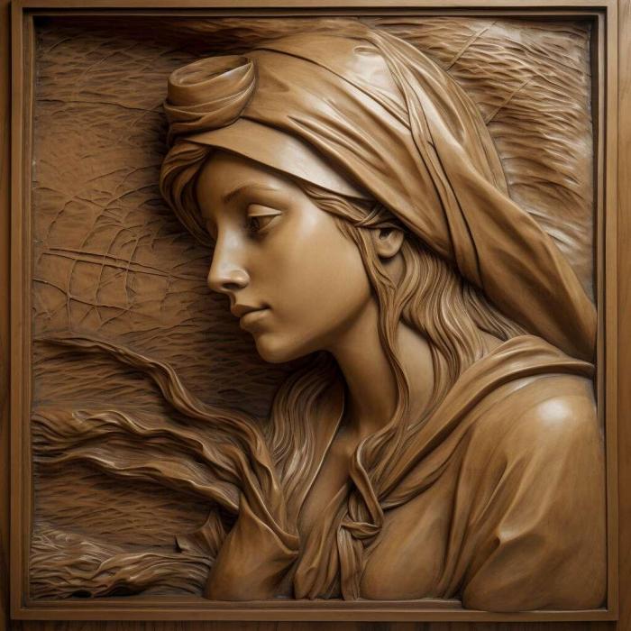 نموذج ثلاثي الأبعاد لآلة CNC 3D Art 